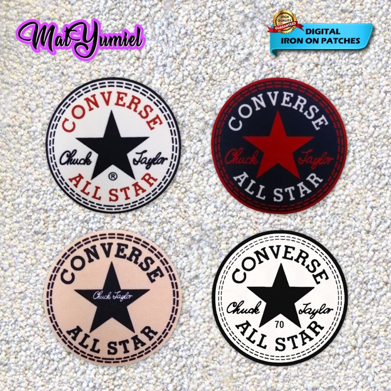 Converse on sale logo patches