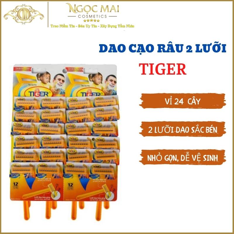 Dao cạo râu 2 lưỡi tiger