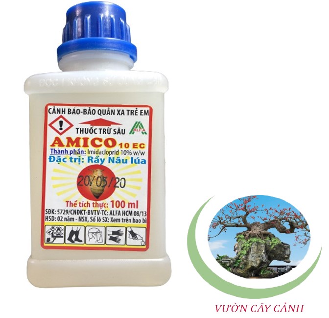 Trị Rầy nâu, bọ trĩ Amico 10EC - #009B# 100ml