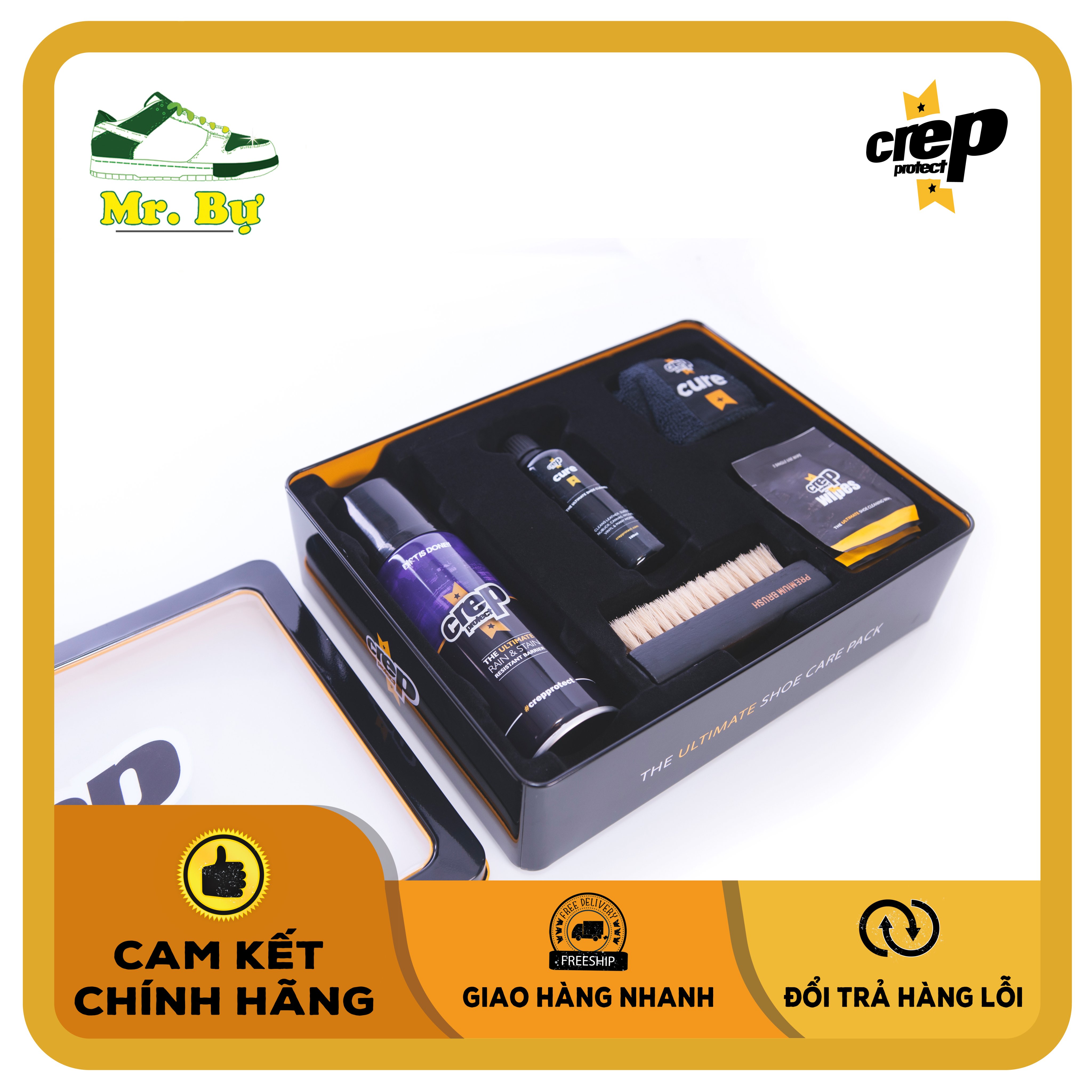 Crep Protect Gift Pack - Bộ chăm sóc giày trọn gói cao cấp