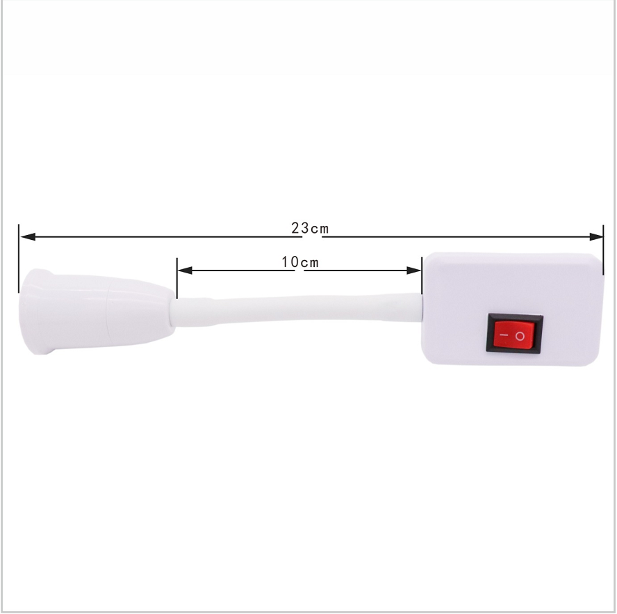 Đui Đèn Uốn Dẻo 360 Độ Có Công Tắc FN-8816