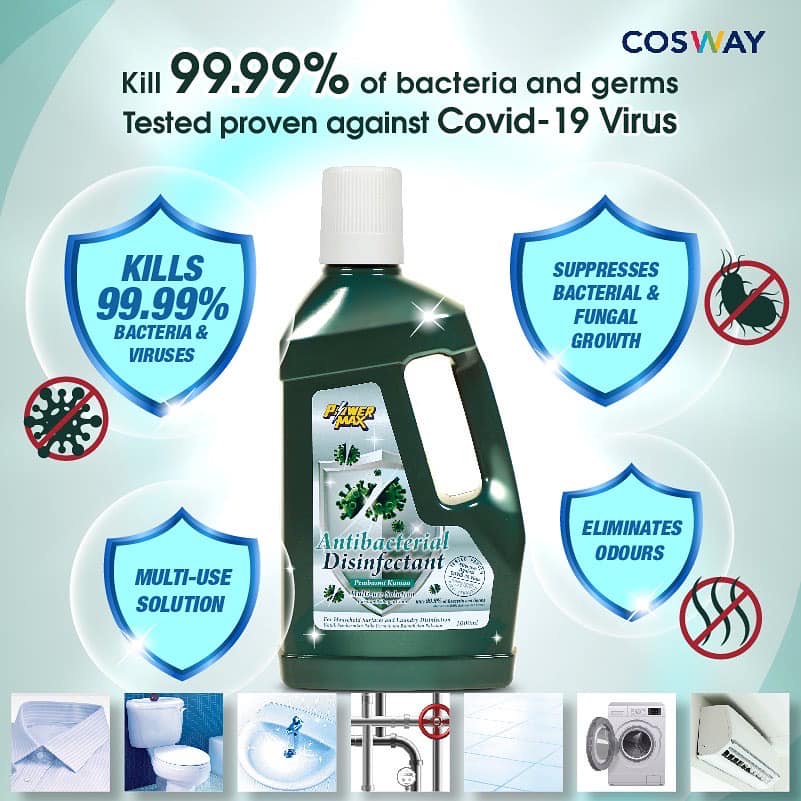 PowerMax Antibacterial Disinfectant (08165) Cosway Multi purpose