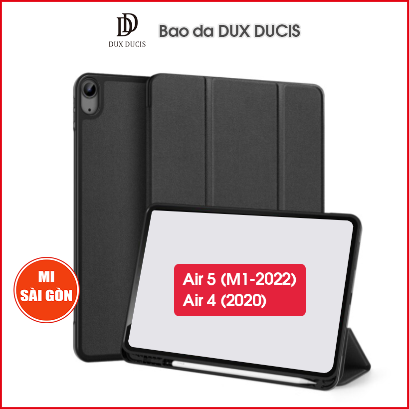 Bao da DUX DUCIS iPad Air 4 10.9 inch 2020 DOMO SERIES Mặt lưng TPU mềm,