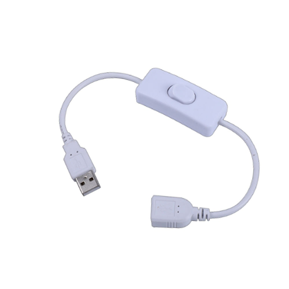 Usb cable male to female dc switch 30cm usb cable on/off cable extension toggle for lamp fan power supply line adapter