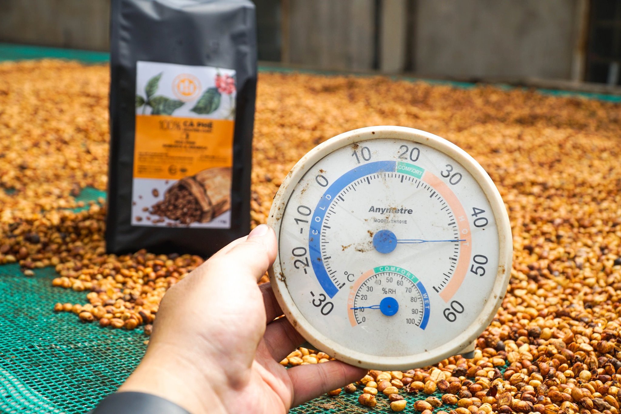 Cà phê pha Espresso Arabica Hala Coffee 500gr