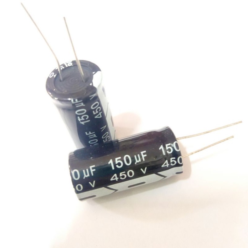 10pcs 450v 68uf 82uf 100uf 120uf 150uf mfd aluminium electrolytic capacitors