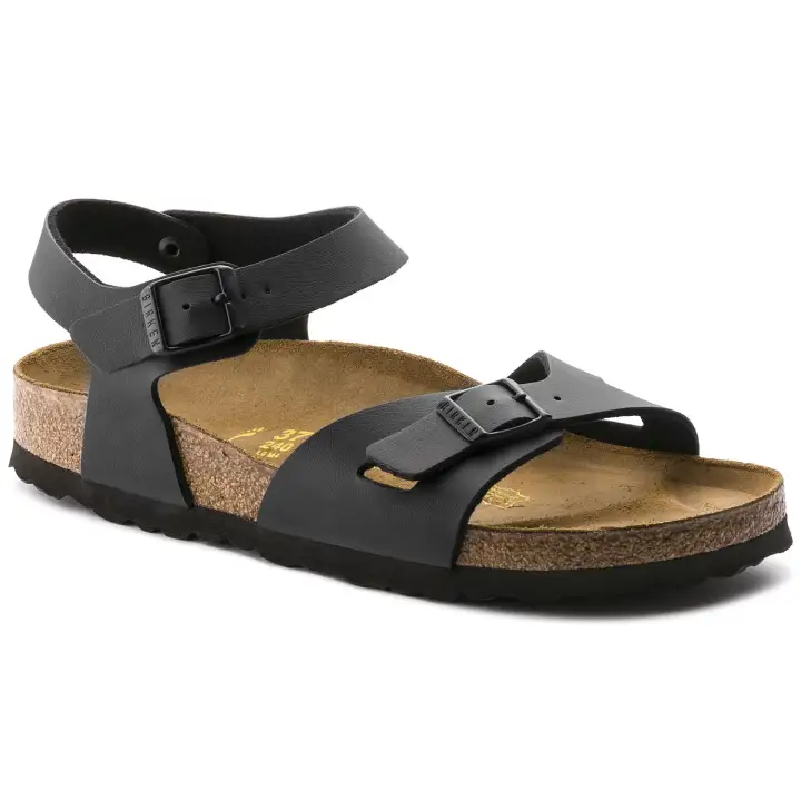 birkenstock rio silver