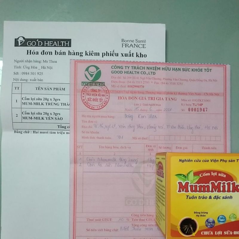 [shipnhanh]Cốm lợi sữa Mummilk Đông Trùng Hạ Thảo/ màu trắng (lợi sữa, chống tắt sữa, bỗ sung khoáng chất cho mẹ bỉm)