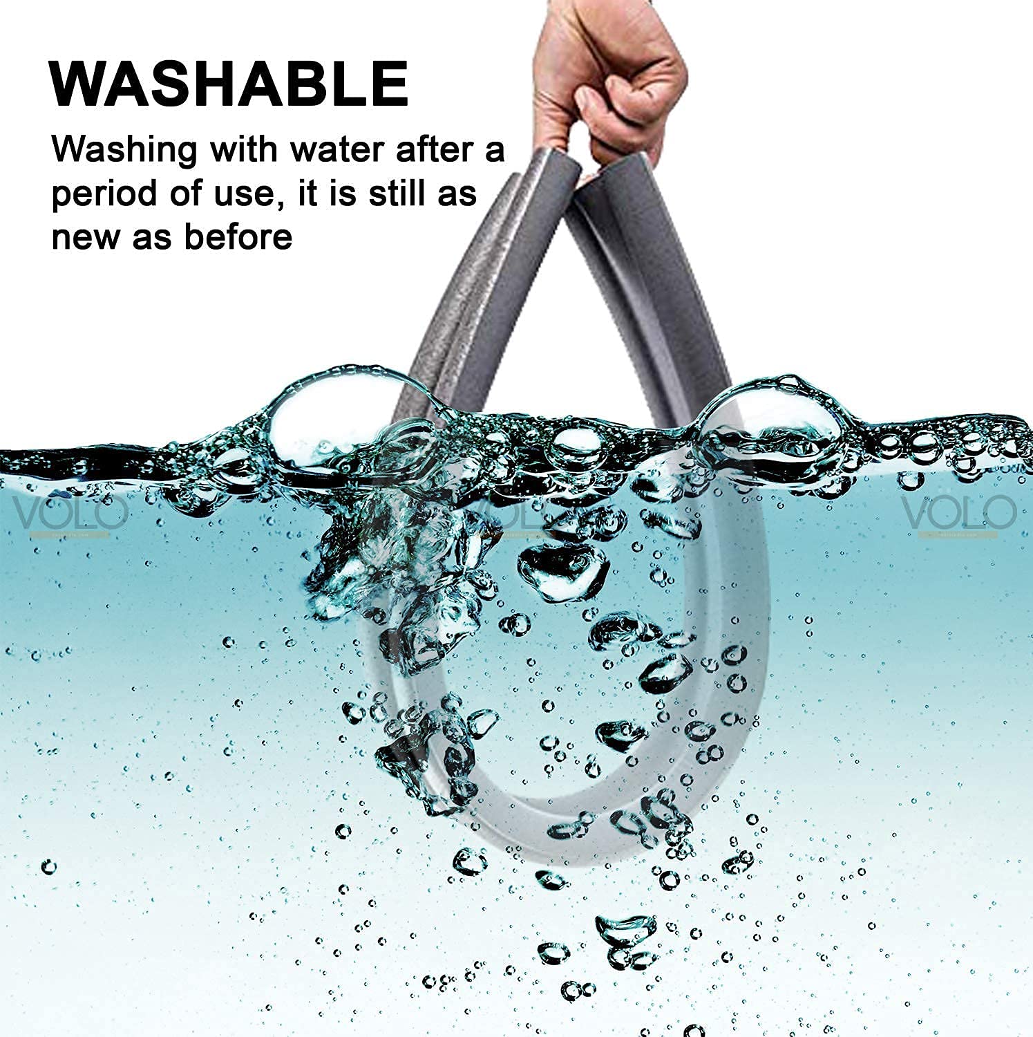 Twin Door Draft Dodger Guard Stopper Protector Under Door Clean Strip Prevent Insect & Dust Blocker. 