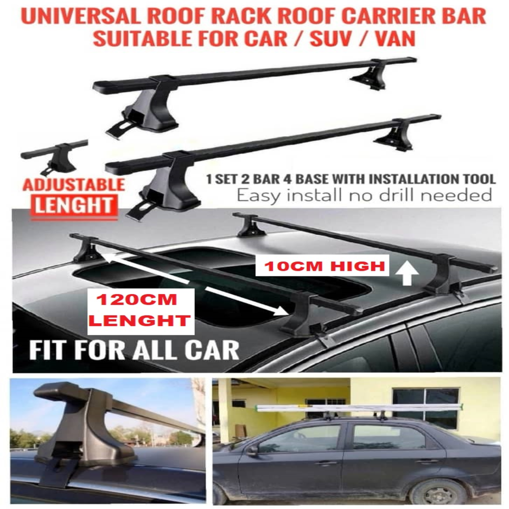 Car Roof Rack Roof Bar Carrier Car Luggage Carrier Basket Bicycle Rack