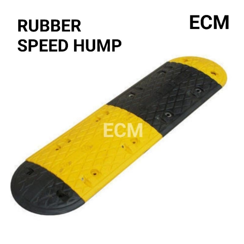 (500MM PIECE) RUBBER SPEED HUMP RH5035 - SPEED HUMP / SPEED BREAKER ...