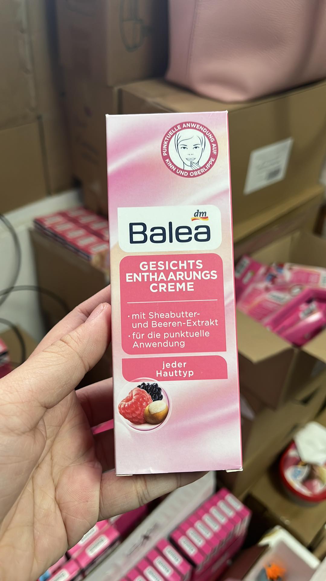 Kem tẩy lông Balea (dành cho vùng mặt) 50ml (Hàng Đức)