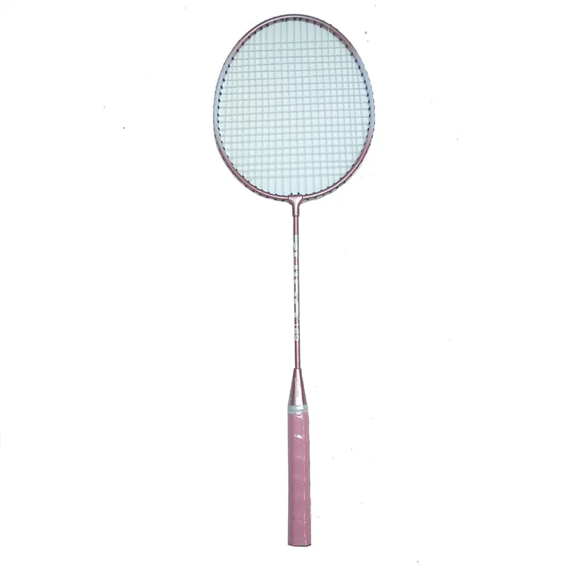 ภาพสินค้าTH BE ALONE Double alloy badminton racket sle for beginners Professional game use home game party game Available in two colors pink, blue จากร้าน TH BE ALONE บน Lazada ภาพที่ 3