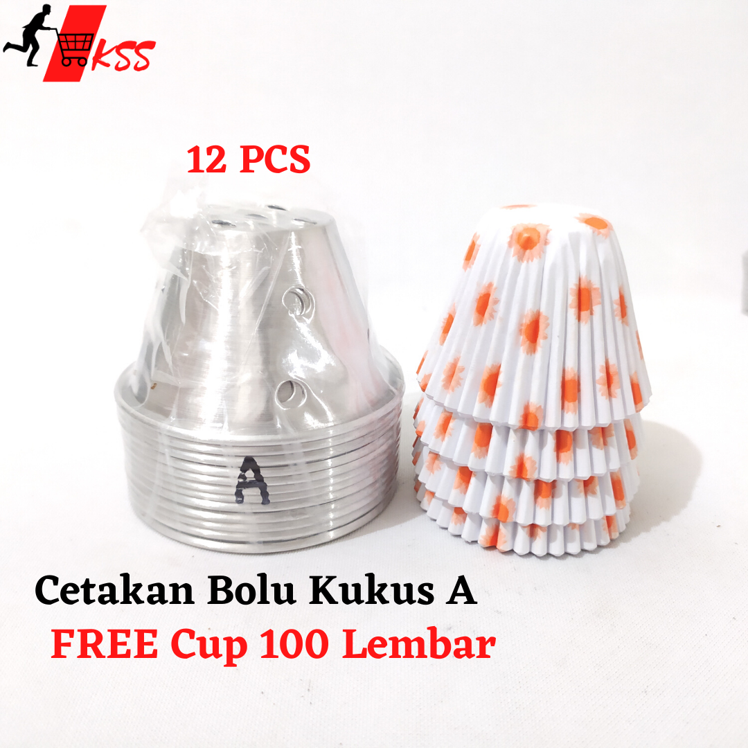 Pcs Cetakan Bolu Kukus A B C D Cup Lembar Kertas Lazada Indonesia