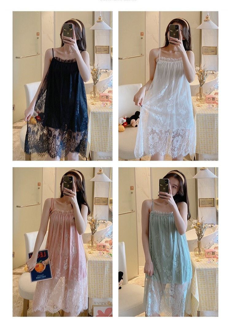 Váy Ngủ Nữ Ren Lưới