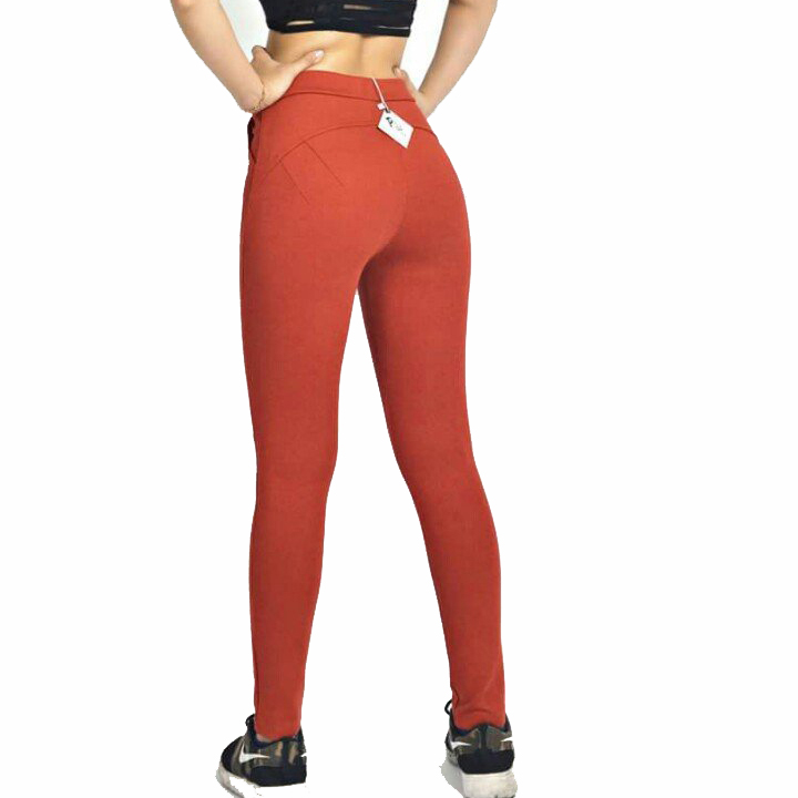 Quần legging nữ, quần thun ôm,quần nâng mông có 2 túi xéo có bigsize