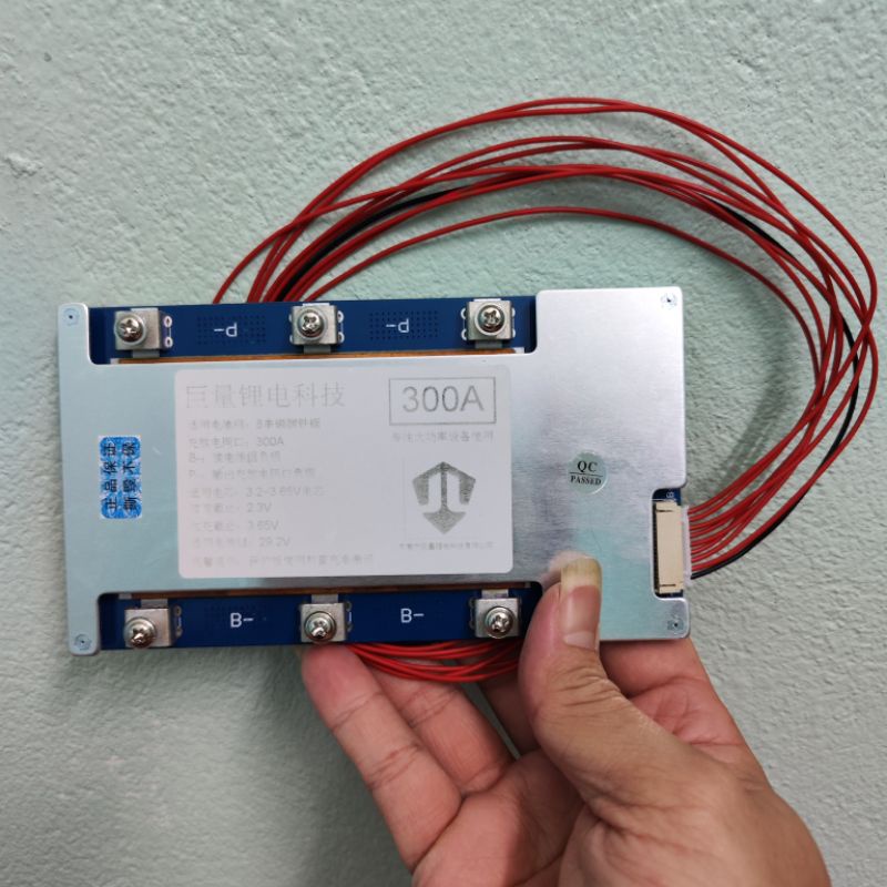 Mạch bms 8s 300a pin sắt photphat, xả tức thời 900a