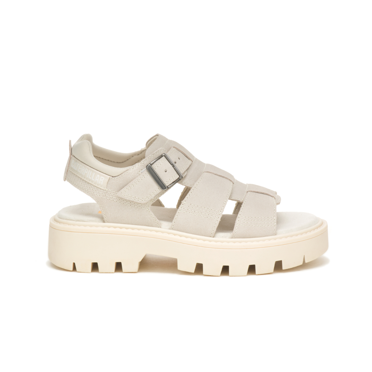 Caterpillar Unisex RIGOR Sandal Shoe Oatmeal White (P110621) Casual