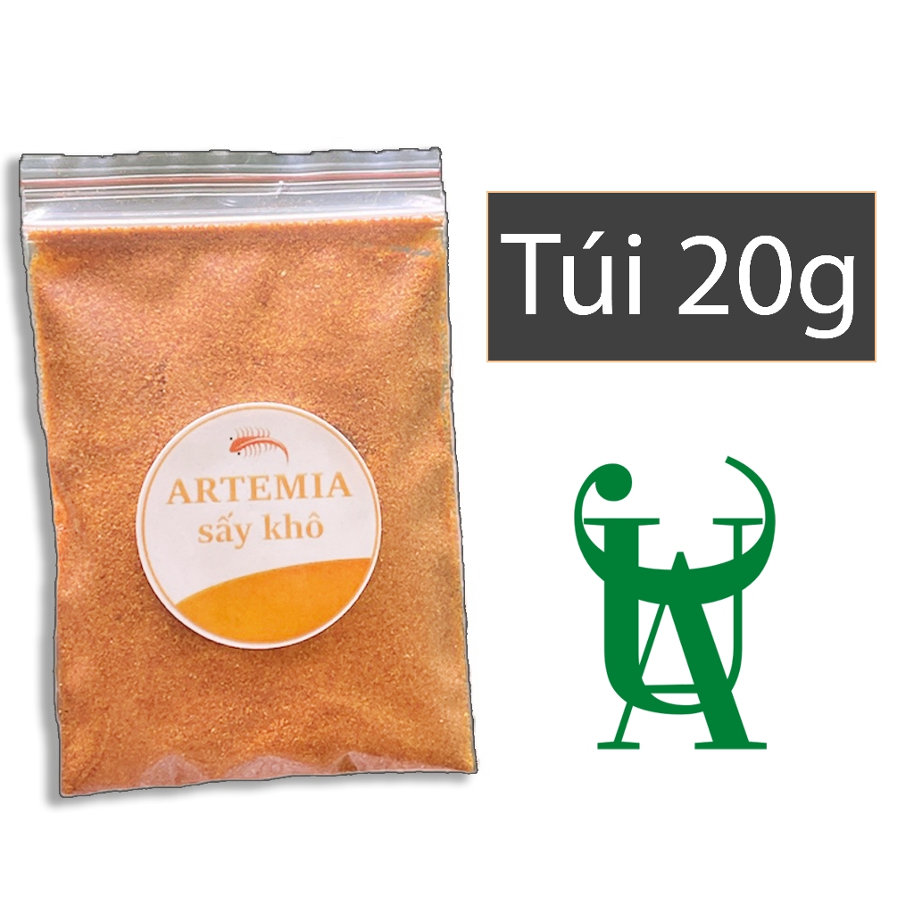 Artemia sấy khô - Thức ăn cho cá 7 màu cá betta cá cảnh