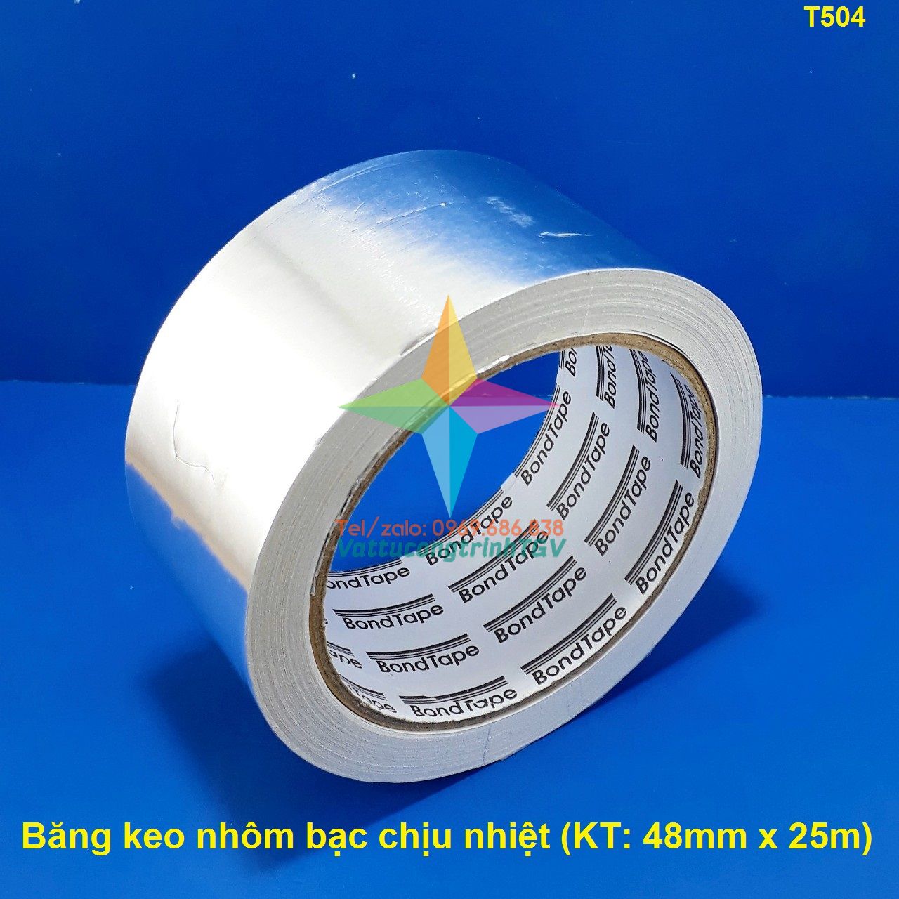 Cuộn băng keo nhôm chịu nhiệt