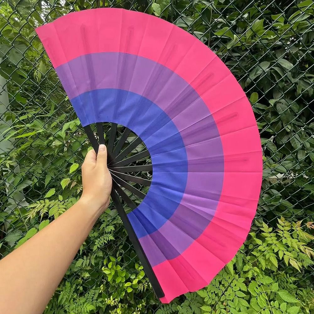 Art%20Craft%20Gift%20Gradient%20Colorful%20Rainbow%20Handheld%20Fan%20Cooling%20Portable%20Folding%20Dance%20Fan%20Easily%20Opened%20Tear-resistant%20Chinese%20Kung%20Fu%20Fan%20Party%20Festival%20-%20Image%204