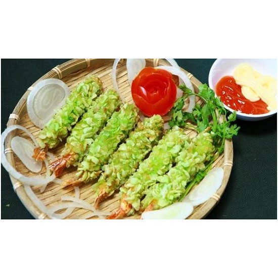 500g-1kg Cốm Dẹp Xanh Khô Thơm Ngon