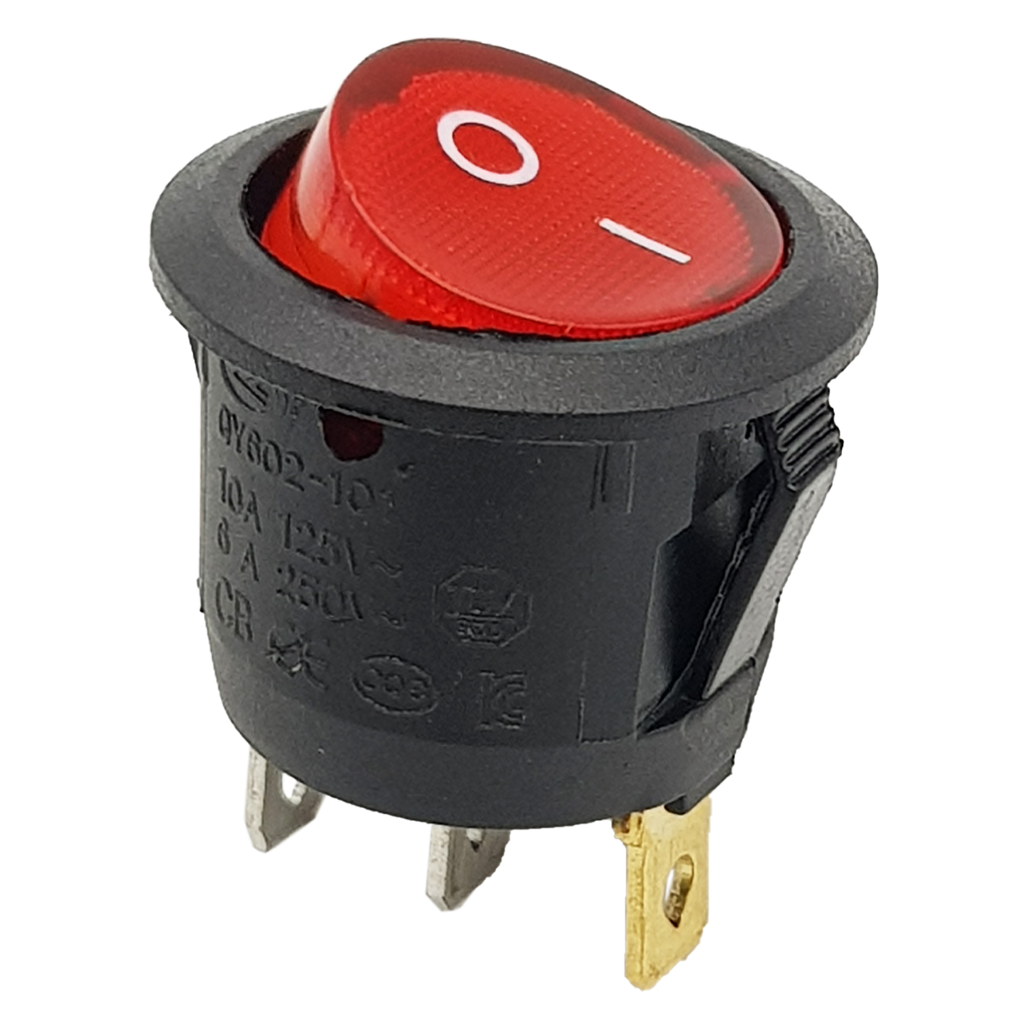 COMBO 2 Công Tắc Tròn Có Đèn KCD1-105