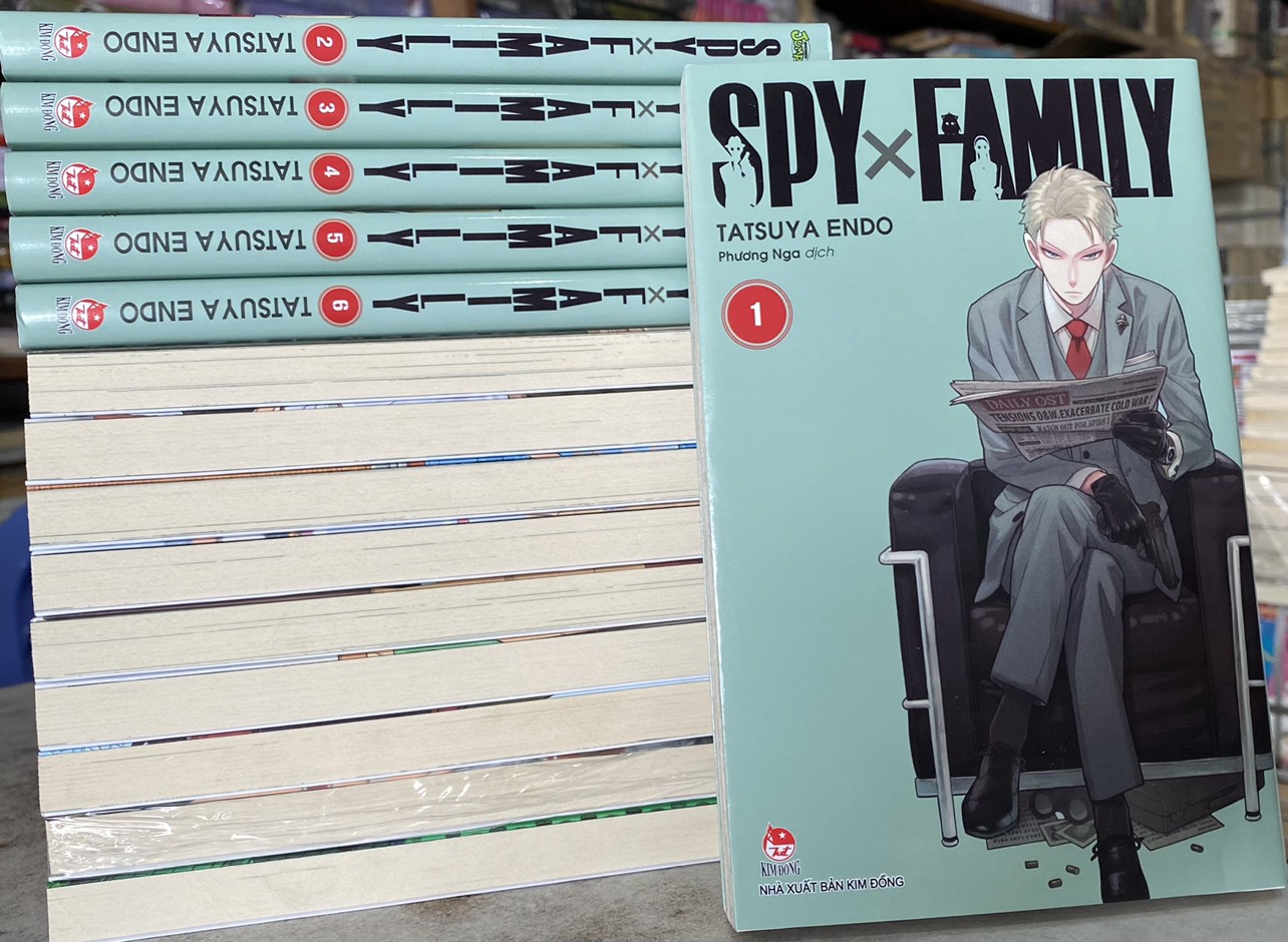 [HCM]Combo truyện tranh SPYxFAMILY (12 tập)