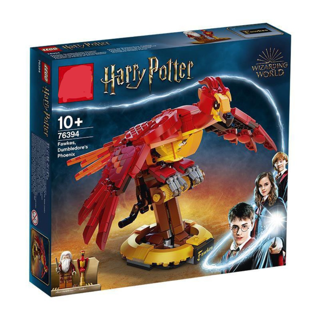 Bộ lắp ghép 76394 - X 99917 ( Xếp Hình Phượng Hoàng Lửa Của Dumbledore Phoenix 606 Mảnh )