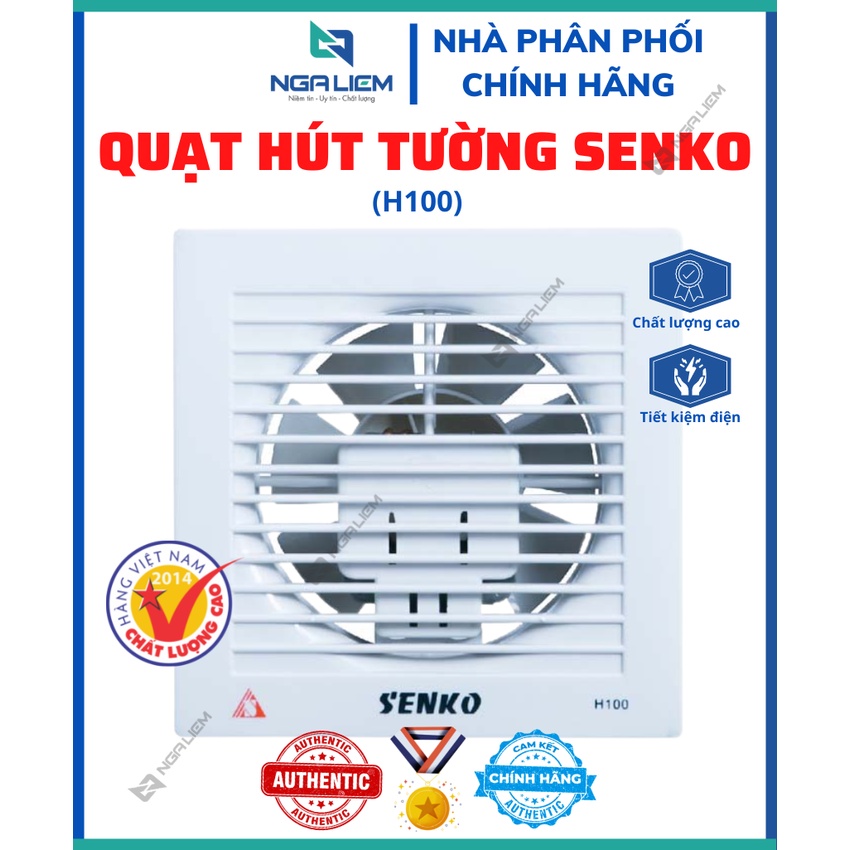 Quạt Hút Tường Thông Gió Senko