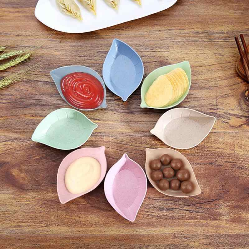 Đĩa Đựng Gia Vị Hình Chiếc Lá Bằng Lúa Mạch