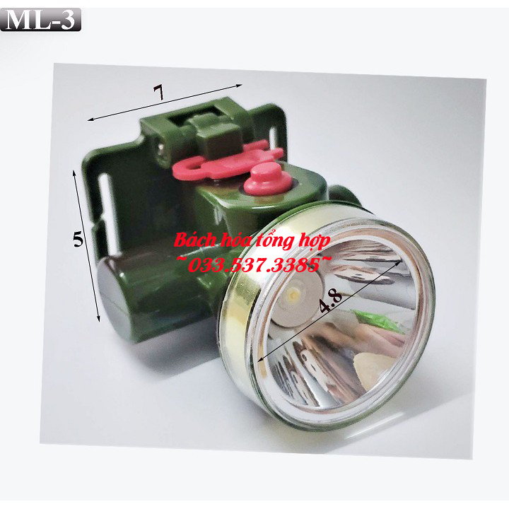 Đèn pin siêu sáng ML3, đèn pin soi ếch chống nước cao