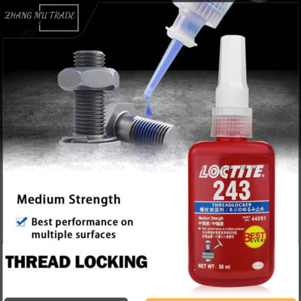 Loctit 243 Thread Lock Bolt Lock Tight Medium Strength Fast Fix Screw Glue  - China Fast Fix Screw Glue, Thread Lock Bolt Lock