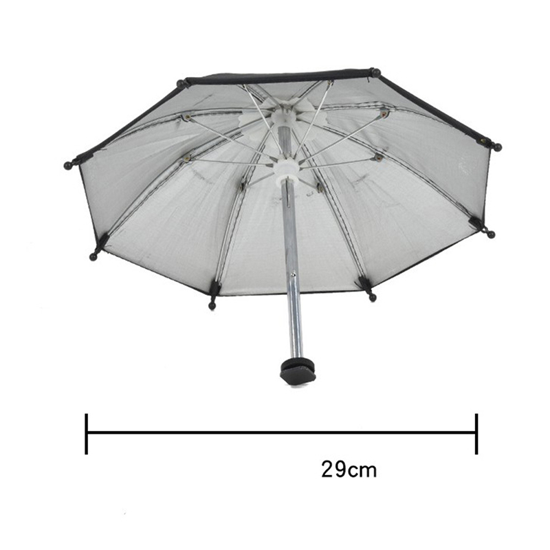 【Top-rated】 1PC Black Dslr Camera Umbrella Sunshade Rainy Holder For General Camera Photographic Camera Umbrella.