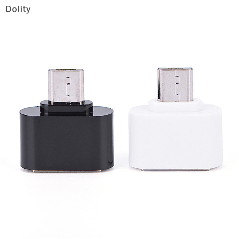 Dolity Mini otg cáp USB OTG Adapter Micro USB để chuyển đổi USB cho máy tính bảng Android Samsung Xiaomi HTC Sony LG