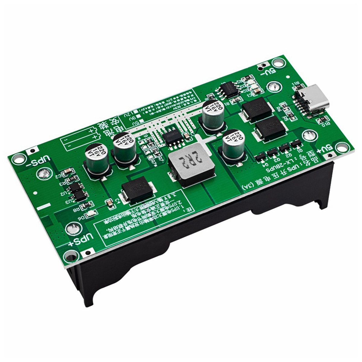 Type-C 15W 3A 18650 Lithium Battery Charger Module DC-DC Step Up ...