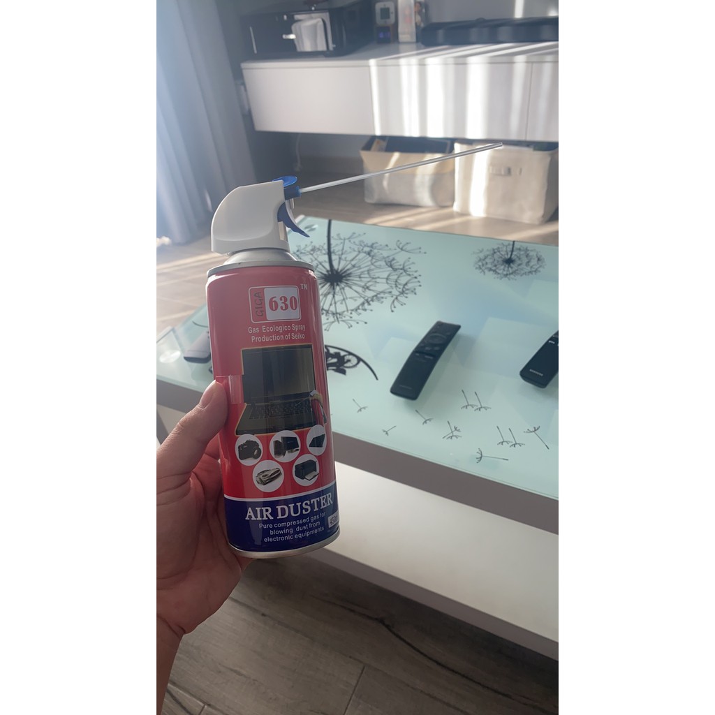 [HCM]Bình xịt bụi khí nén Air duster vệ sinh máy tính