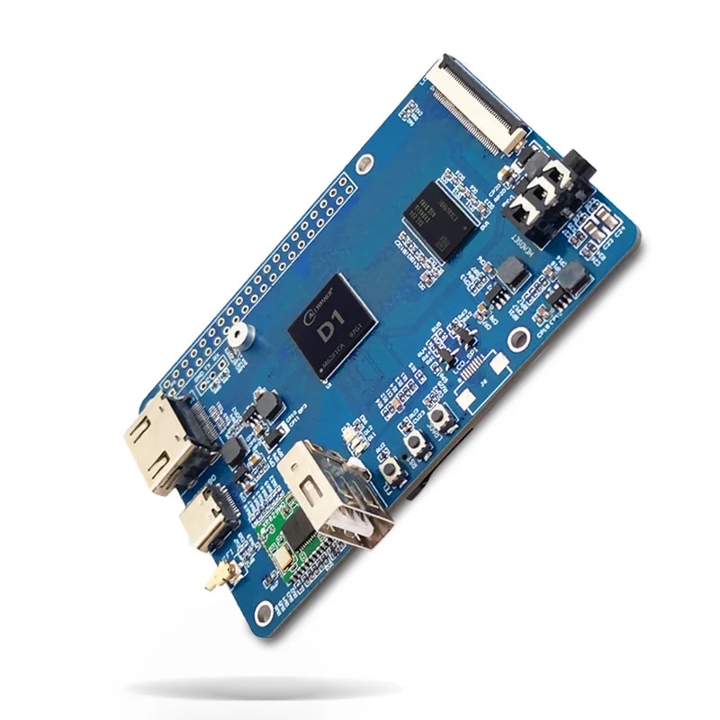 【Bestselling Product】 Lcpi Allwinner D1 Development Board 64-Bit Risc-V Linux Sbc Support Tina Debian System