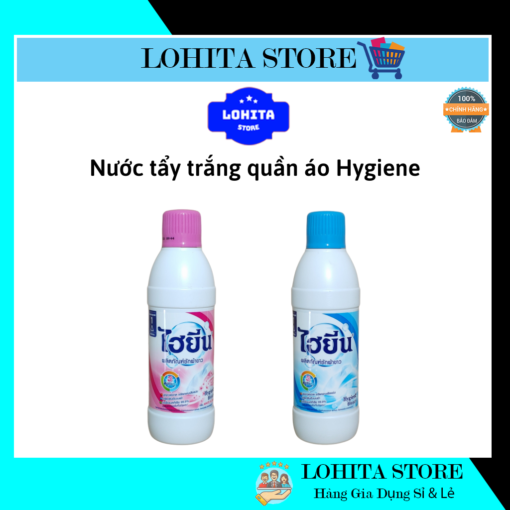 Nước tẩy quần áo Hygiene Thái Lan 250ml