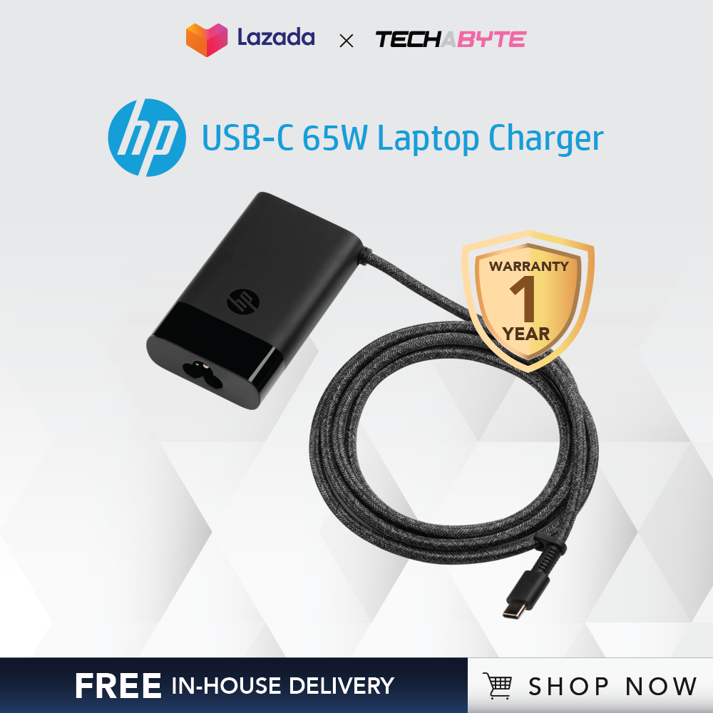 Hp Usb C 65w Laptop Charger Lazada Singapore 7067