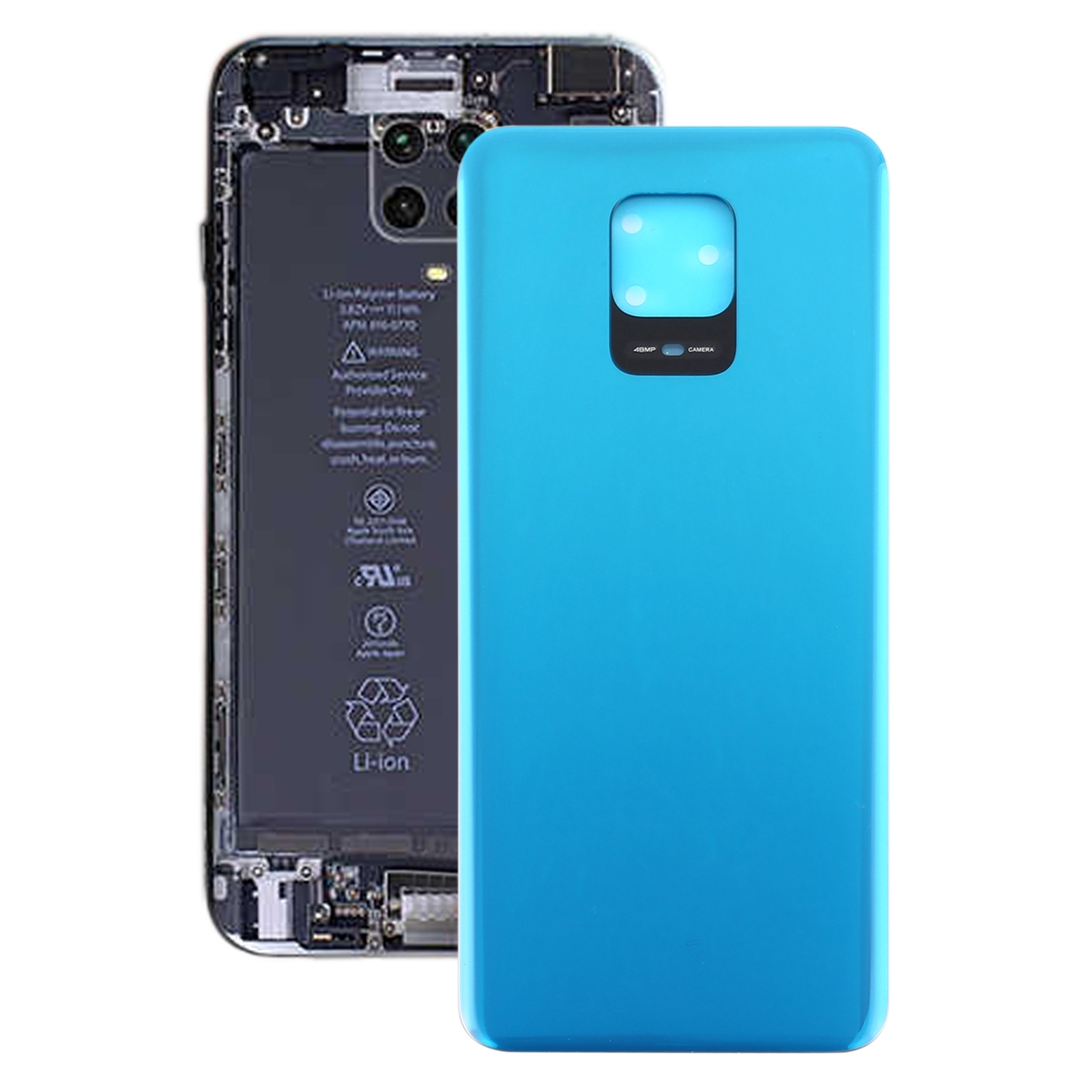 Nắp lưng pin chính hãng cho Xiaomi Redmi Note 9S / Redmi Note 9 Pro (Ấn Độ) / Redmi Note 9 Pro Max