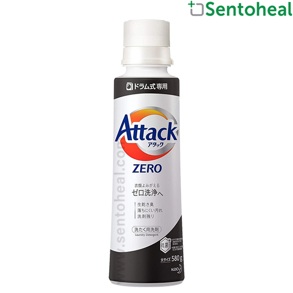 Kao Attack Zero Concentrated Liquid Detergent - Indoor Drying/ Front ...