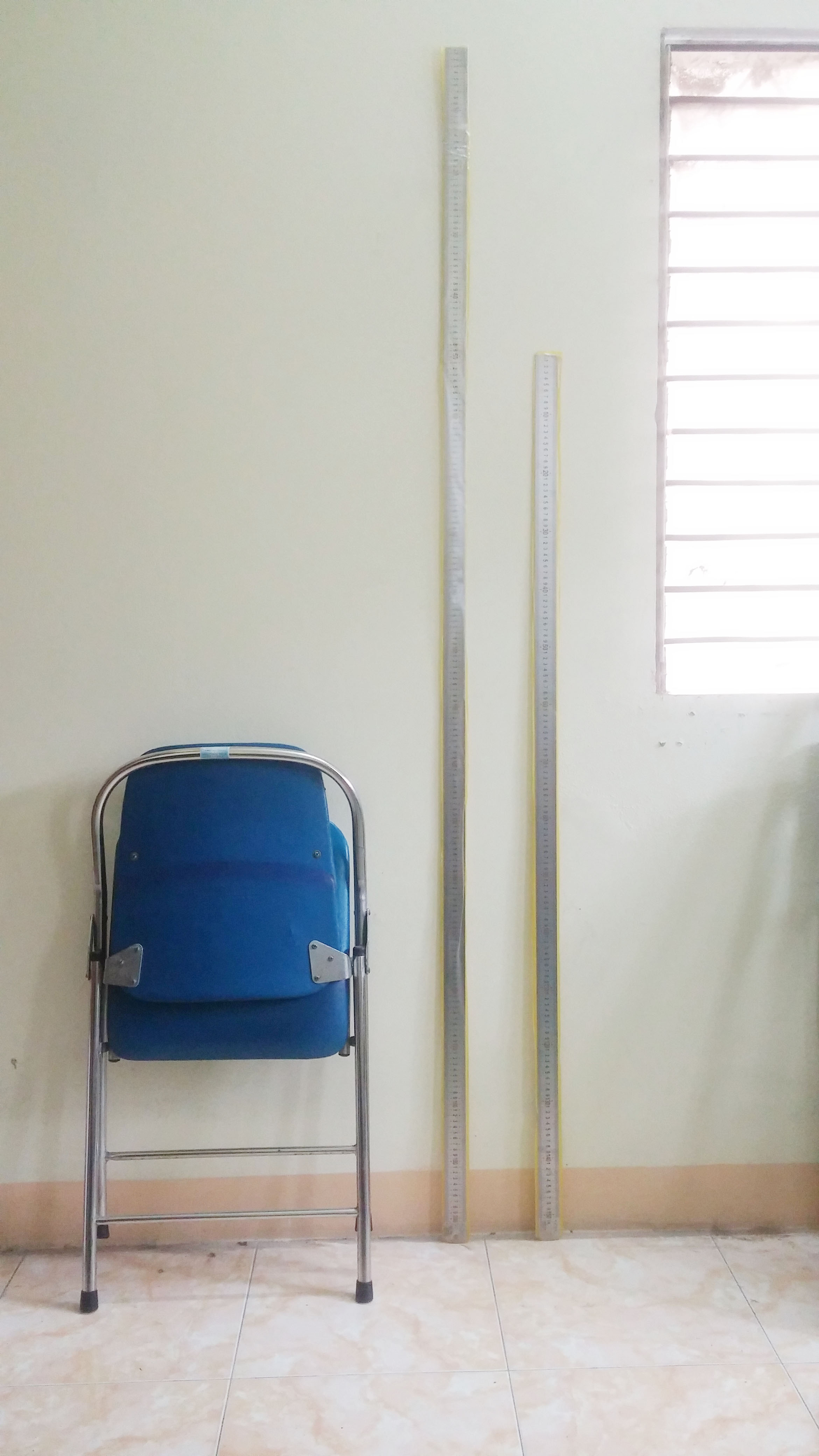 Thước thép không gỉ 2m chất lượng cao