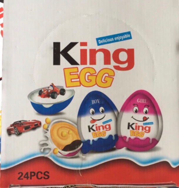 Trứng king ( hộp 24 quả) SỈ ĐỒ TRẺ EM