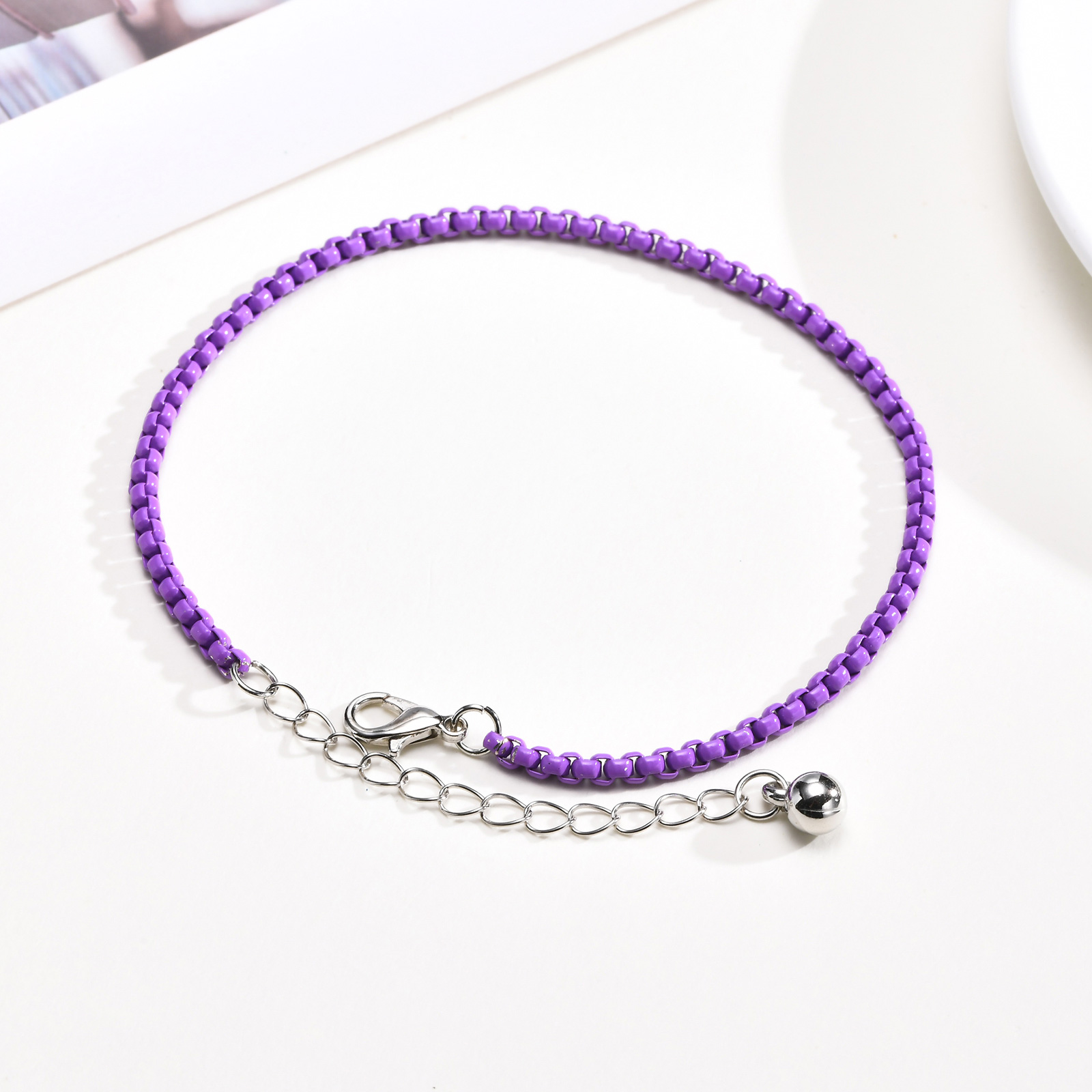 Wenefang%20Fashion%20Vnox%20Colorful%20Dopamine%20Summer%20Anklet%20for%20Women%20Men,%20Unisex%20Metal%20Ankle%20Chain%20Bracelets,%20Bohemia%20Purple%20Yellow%20Adjustable%20Jewelry%20-%20Image%206