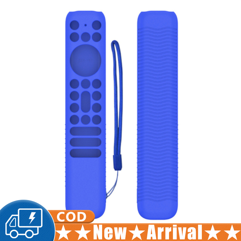 Silicone Remote Protective Case Replacement Controller Sleeve With Lanyards Compatible For TCL RC902V FMR1 Remote Controls