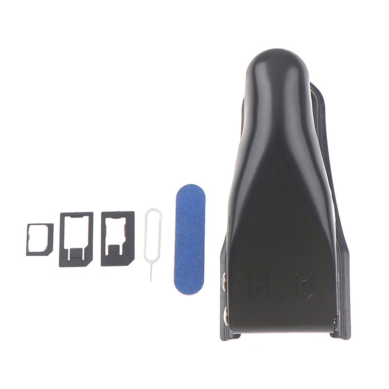 Multi-function Dual 2 in 1 Nano Micro SIM Card Cutter For Smart Phone Accessory JINBING