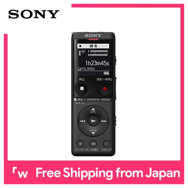 Sony IC recorder 4GB Thin and lightweight / S microphone system / Up to 22 hours continuous use