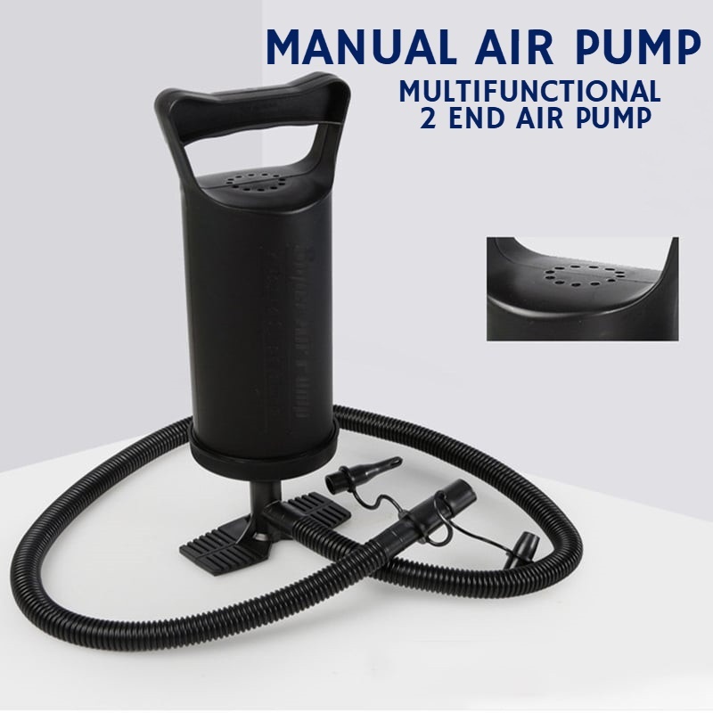 Multipurpose Air Hand Pump for Swimming Pools, Boats, Tubes, Tent, Balloons, etc. - Random Multicolor - Art # JS - AP-Bl90100 & SP90650-0003. 