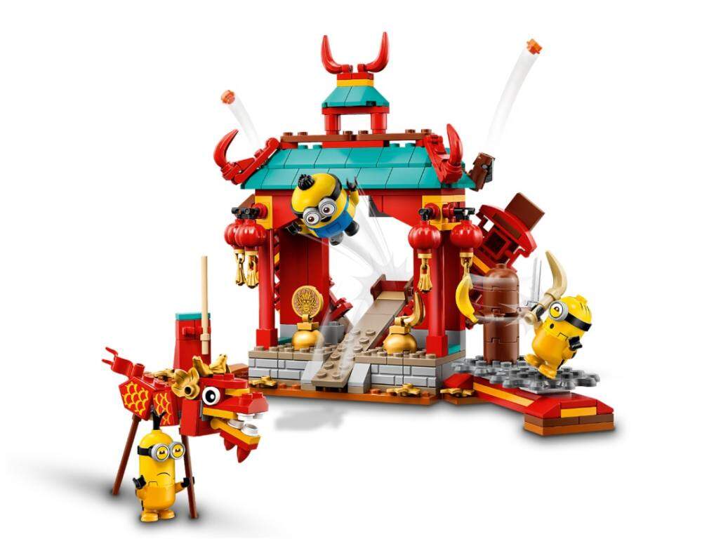 【Official】 LEGO 75550 Minions Kung Fu Battle 310pcs 6+